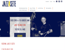 Tablet Screenshot of jazzasete.com